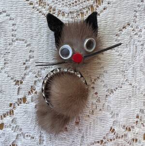 furry pussy cats vintage retro - Vintage Furry Cat - Etsy