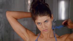 Alexandra Daddario Having Sex - See Alexandra Daddario Change Into Three Outfits In Sexy Video