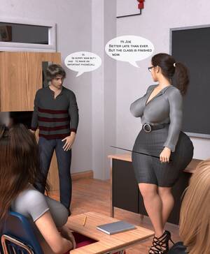 Bbw Teacher Porn Comics - Nancy Teacher- Rev2019 - Porn Cartoon Comics