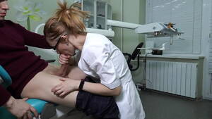 Doctor Who Porn Blowjob - A female ukrainian doctor with glasses grabbed the patient's cock and began  to greedily give him a hardcore blowjob - XVIDEOS.COM